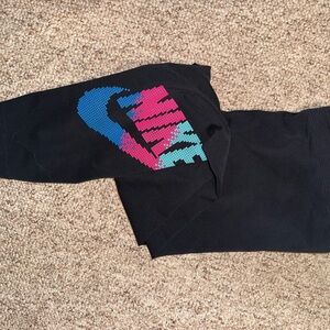 Nike Black Leggings with White Logo